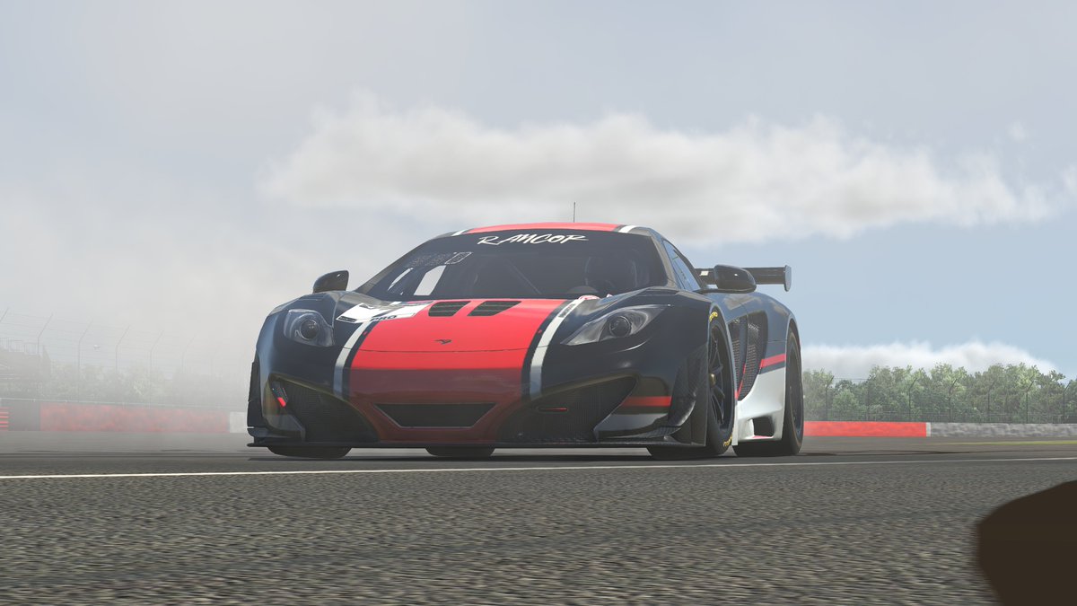 Working on some IRacing Schemes for myself featuring <a href="/RancorDigital/">RANCOR Digital</a>. 

Car: McLaren MP4-12C GT3
Track: Silverstone Circuit