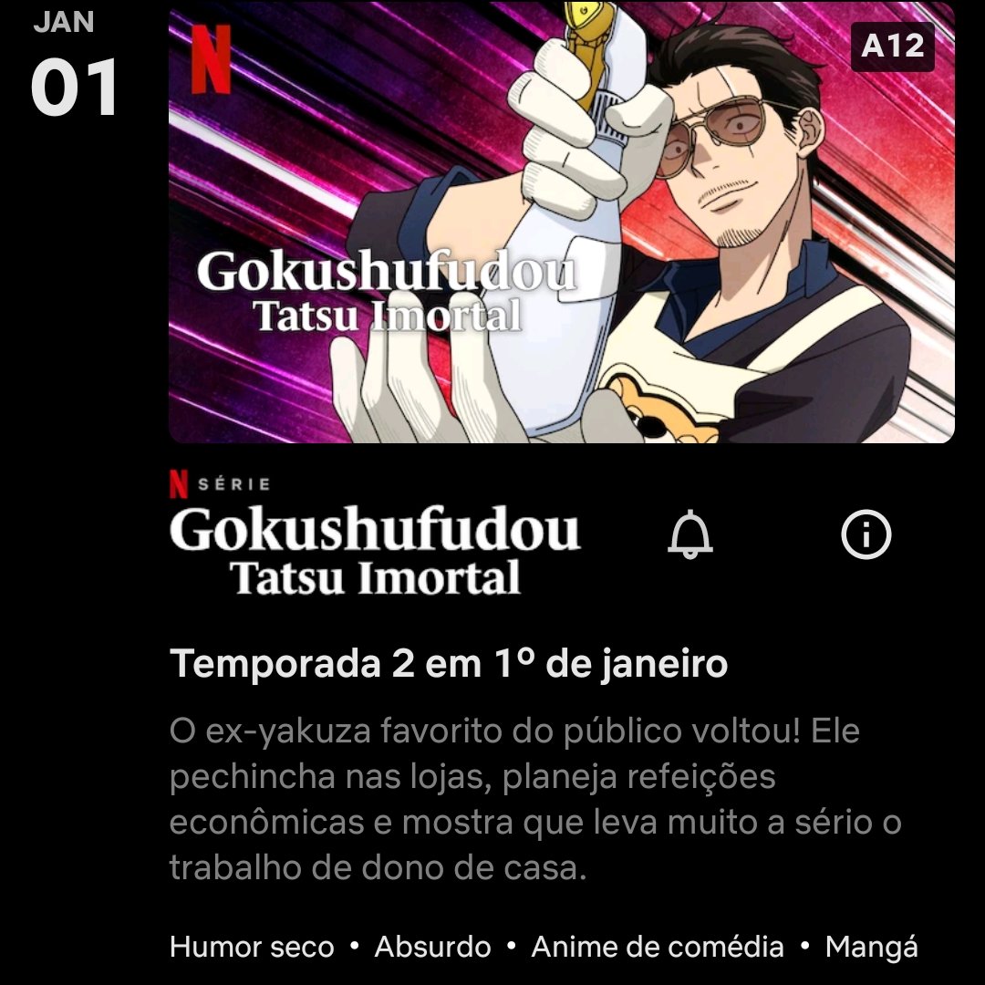 Gokushufudou: Tatsu Imortal – Para ser um bom dono de casa