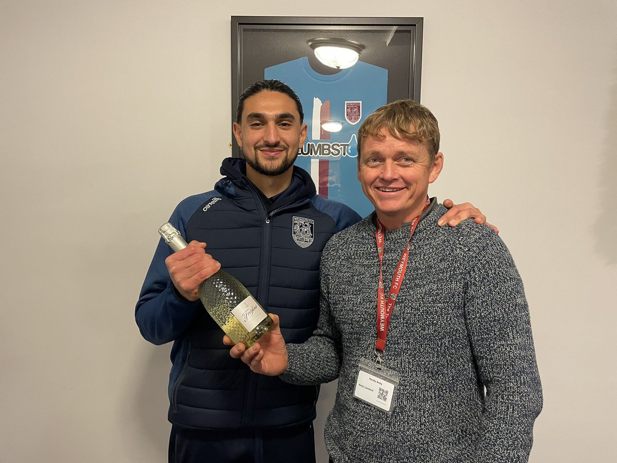 🏆 We were, finally 😅, able to hand out the October Player of the Month award to the winner, as voted by you, <a href="/harrykyprianou/">Harry Kyprianou</a> 🙌

The award was sponsored by Andy Lambert of Handyman Solutions 🤝

You’ll be able to nominate and vote for November’s award in the week.

#UpTheTerras