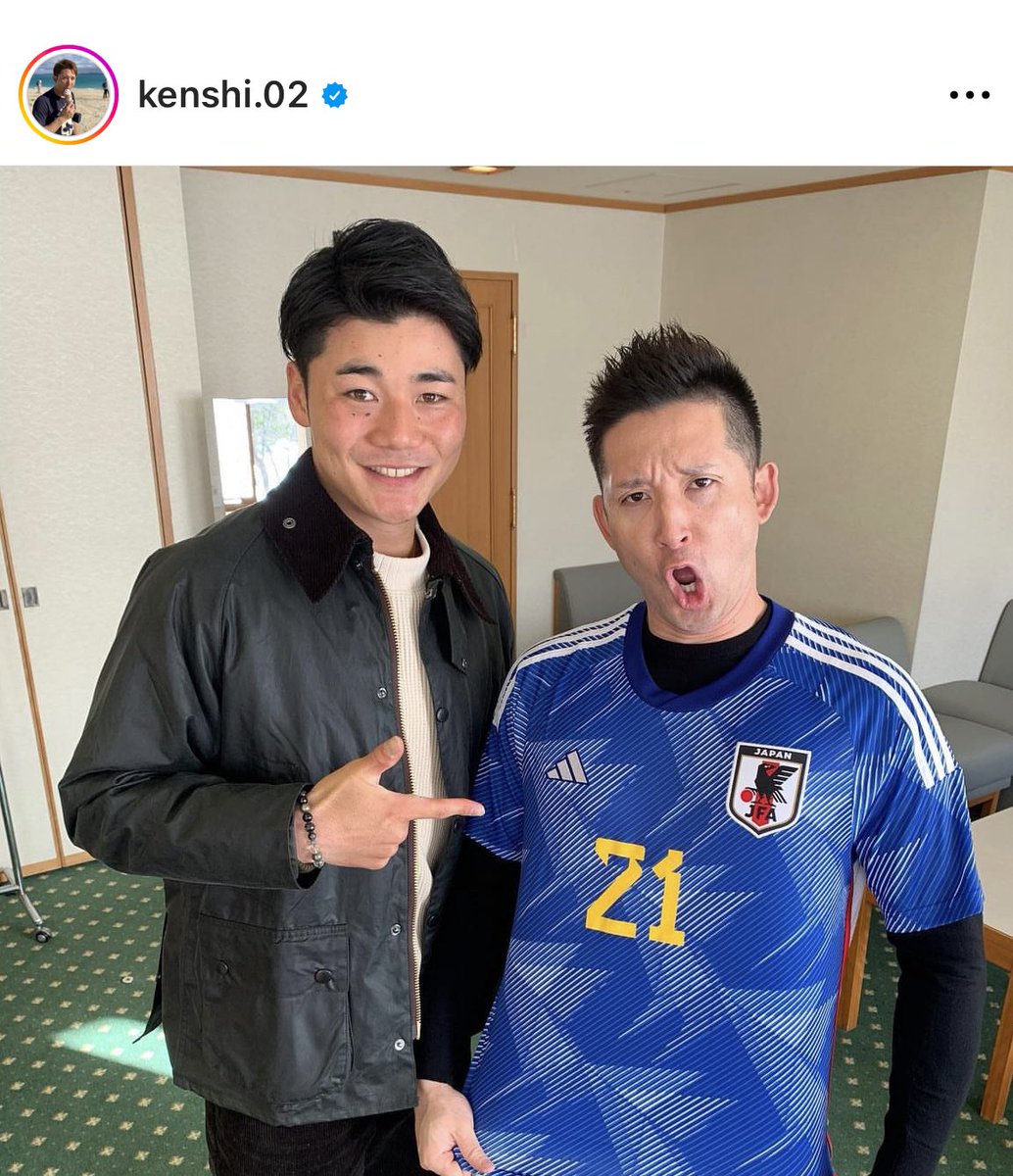 SSpari2's tweet image. 仲良い〜💕✨😆
杉谷さんと清宮くん😊👍　

#杉谷拳士さん 
#清宮幸太郎選手