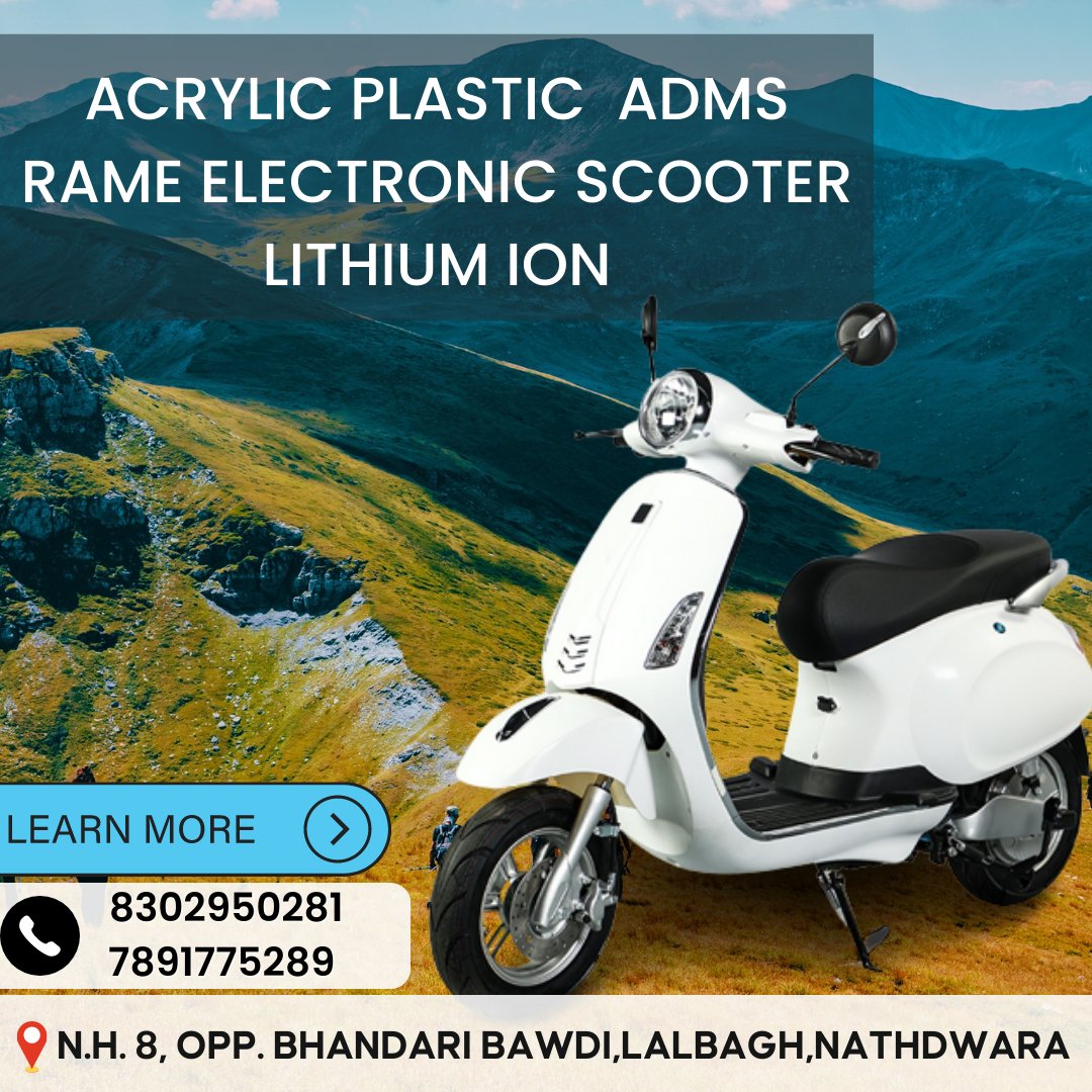 EbikesMm's tweet photo. Product Specification

Body Material - Acrylic
Battery Type - Lithium Ion
Charging Time - 5 Hour
Wheel Size And Wheel Type - 10inch, Alloy
Charger Specification -10 Amp
Battery Capacity - 60V/38AH
Motor - 2000W
Load Capacity - 200 Kg
Battery Warranty - 3 Year
.
#mantra #rajsamand https://t.co/8V1u4xG8O9
