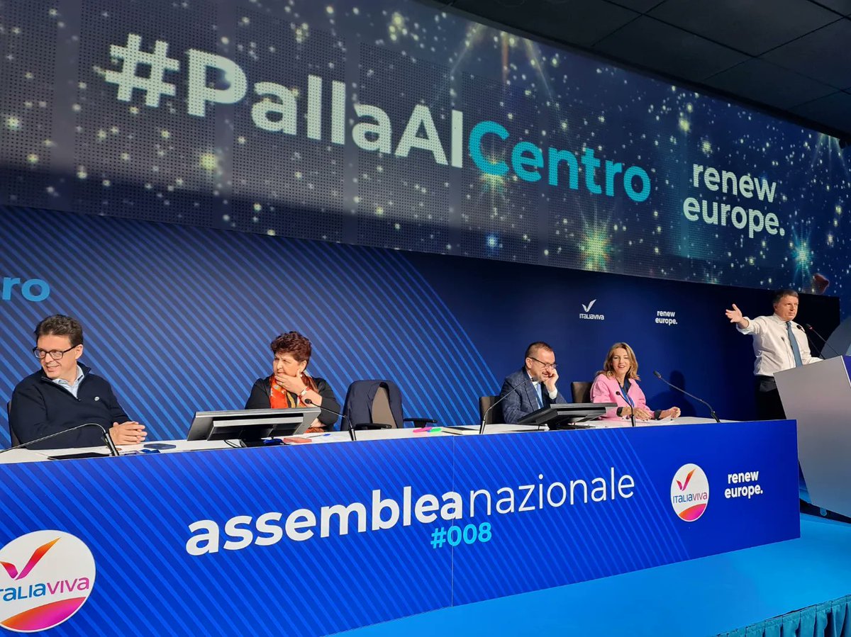 Ci siamo. Al lavoro per @RenewEurope!
@ItaliaViva
#PallaAlCentro #assembleanazionale