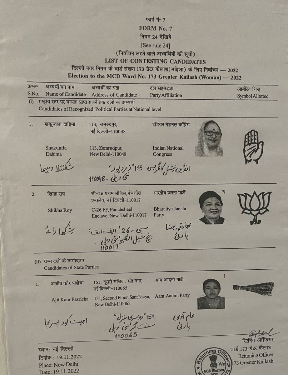 SGuptaMD's tweet photo. I cast my vote in the #MCDElections .. Did you ?
#DemocraticIndia #MyRightToVote https://t.co/sBjbrdmoBy