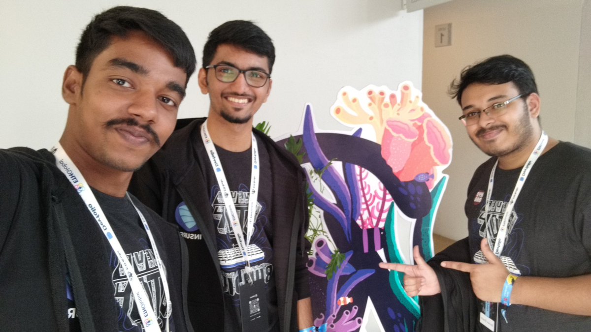 imanishbarnwal's tweet photo. We are at @Reef_Chain Hackathon!! 🚀 https://t.co/cE857dZNQC