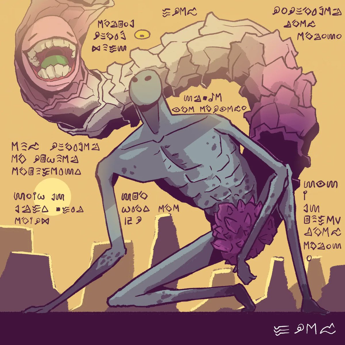 mecot_249's tweet photo. مخلوق(رمال)مخلوق غامض ما نعرفه عنه هو بضع معلومات شحيحه بحكم انه من المخلوقات السحريه التي ورد ذكرها في الصفحات المفقوده في الفصل الأخير من كتاب الطبيعه الأول مخلوق سحري يعيش في صحاري الارض الحمراء ذكر عنه انه يتغذى على المعادن 
يستخدمه صيادو الكنوز لمعرفه مناطق تواجد المناجم https://t.co/J4Sk7Vg2z0
