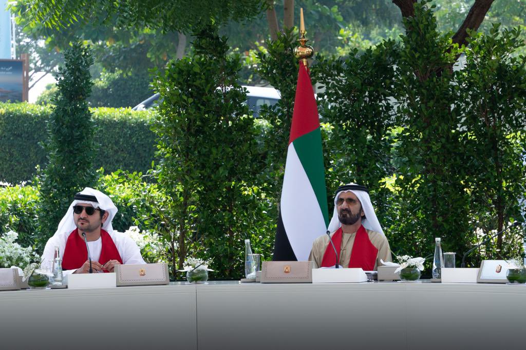 HHShkMohd's tweet image. واعتمدنا اليوم قراراً لرفع كفاءة وجاهزية المنافذ الحدودية والمناطق الحرة في دولة الإمارات .. وتعزيز الإمكانيات وتوحيد الإجراءات والاشتراطات بما يتوافق مع أفضل المعايير الدولية الأمنية في هذا المجال..