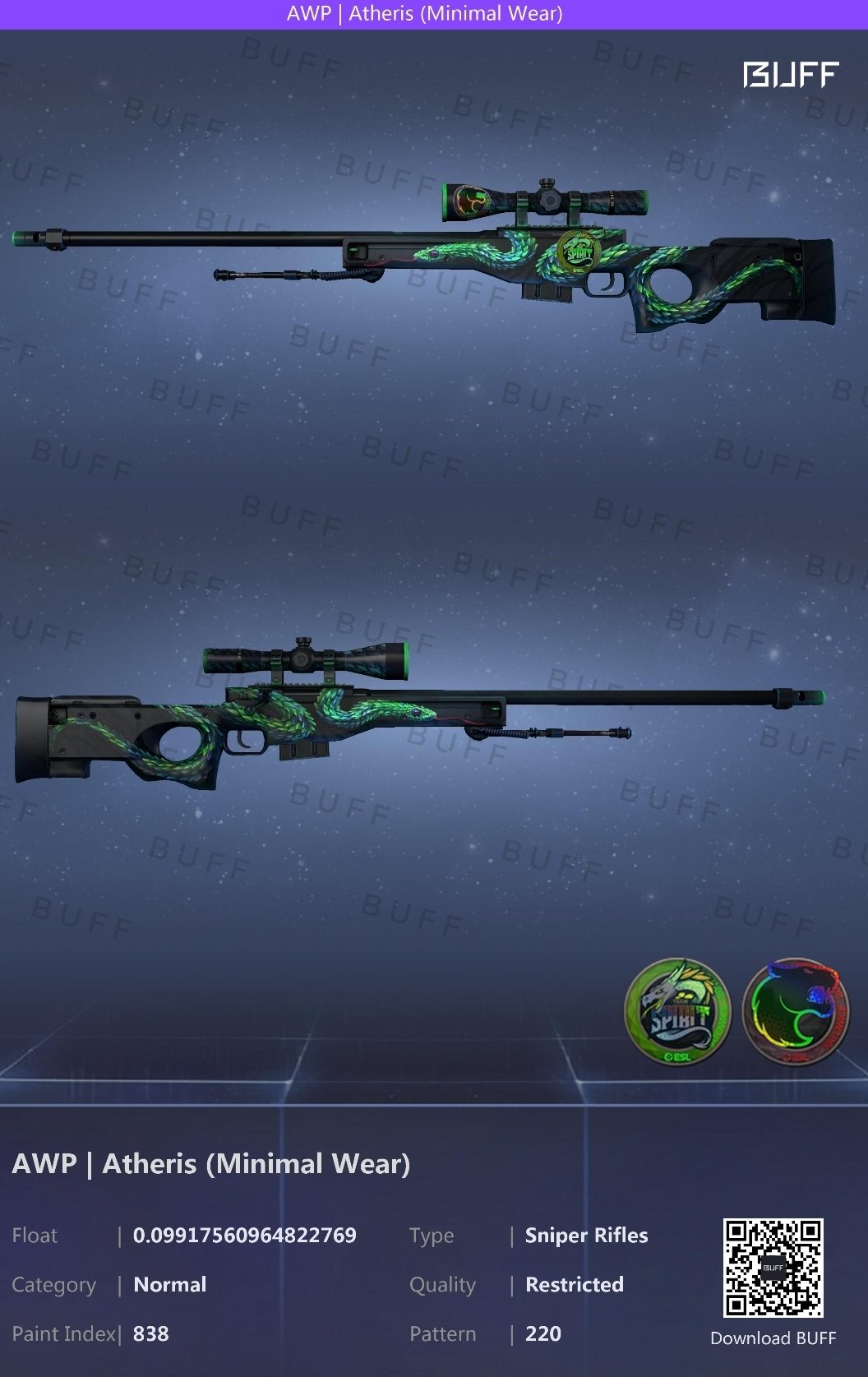 AWP, Atheris, Minimal Wear