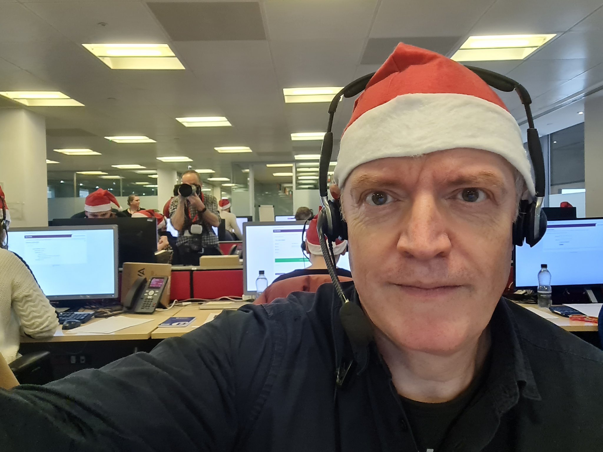 Neil McCormick on Twitter "Telegraph elves at work, manning phone