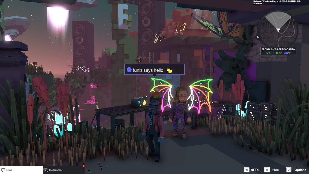 funisishere's tweet photo. @TheSandboxGame @blond_ish 🪄 ABRACADABRA! 🌈 I participated to the @blond_ish dj set! Check out my screenshot: https://t.co/ZjAFD9C4Vl