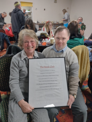 BOCS_England's tweet image. Our volunteer-led reading group attended the Soup Dragons Den fundraising event, hosted and organised by @ProgressHG - the group came runners up and were awarded £200 a free DVD player — well done!