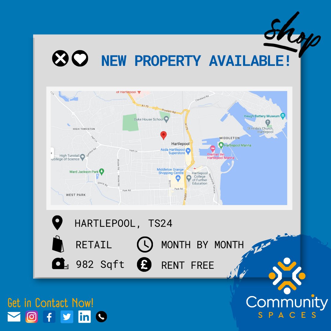 CommunitySpace5's tweet image. Not quite what you are looking for? Community Spaces have properties all over the UK and can actively seek suitable premises in your desired area.

Contact Community Spaces now to find out more: info@community-spaces.co.uk or call 01743 730 004.