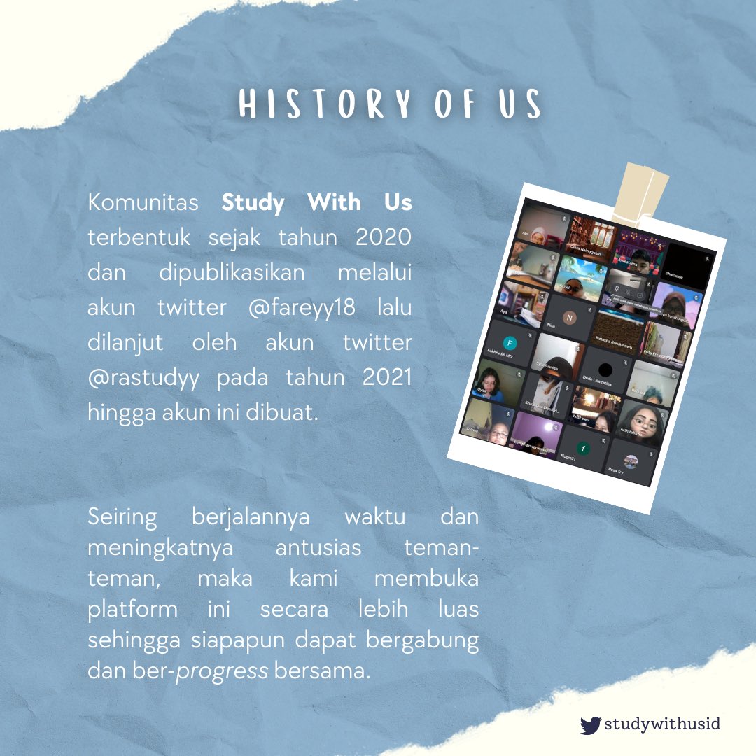 Study With Us! tweet media