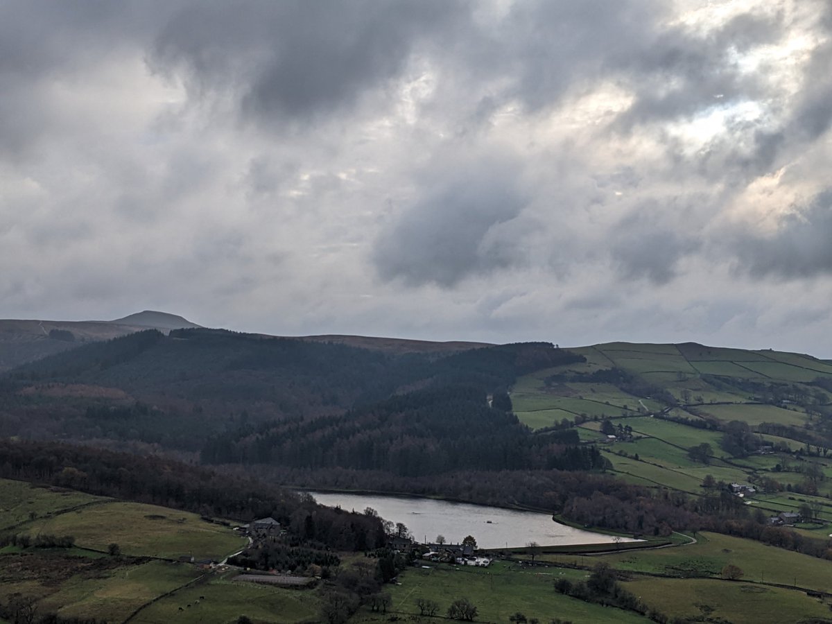 Light over Shutlingsloe.