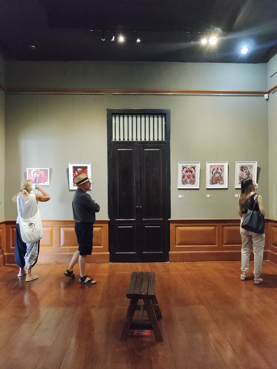 SarisaKojima's tweet photo. NFT ART CON 2022 Started!
In Chiang Mai, Thailand 
Along with many events from Chiang Mai Design Week!

With great support from @tezos and @TzApac 
The future of the creative Economy is here!
#NFTCommmunity
#NFTThailand 
#tezos https://t.co/iS2TSvengG