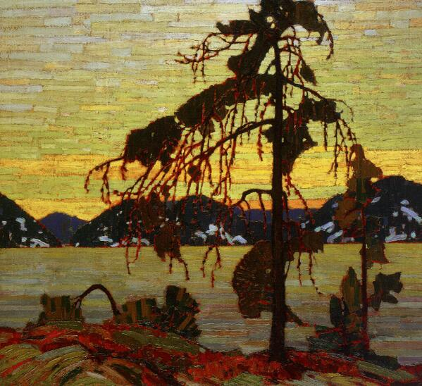 1916-17 Jack Pine canvas. #ttcanvas