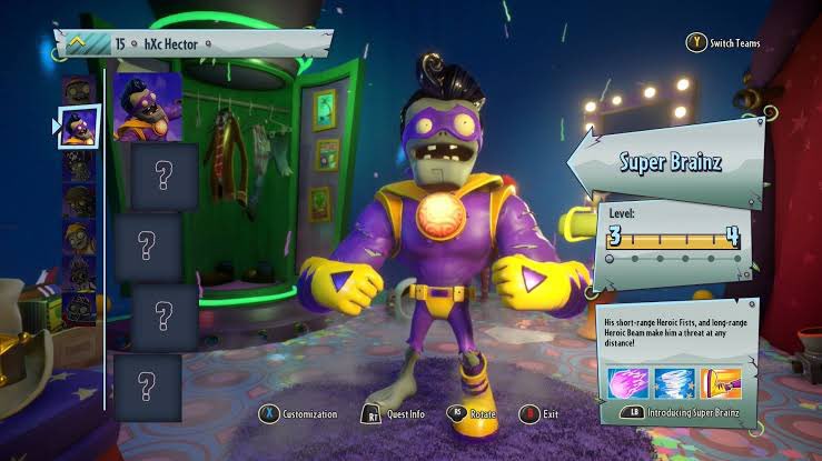 JBonesturtle's tweet image. I wish this was a joke, but this game actually clears both in body type diversity in the zombie side alone (engineer: chubby, captain deadbeard: skinny and super brainz: this one should be obvious)