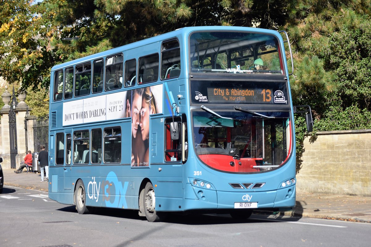 Oxon Buses on Twitter "Oxford Bus Company city13 (City Abingdon