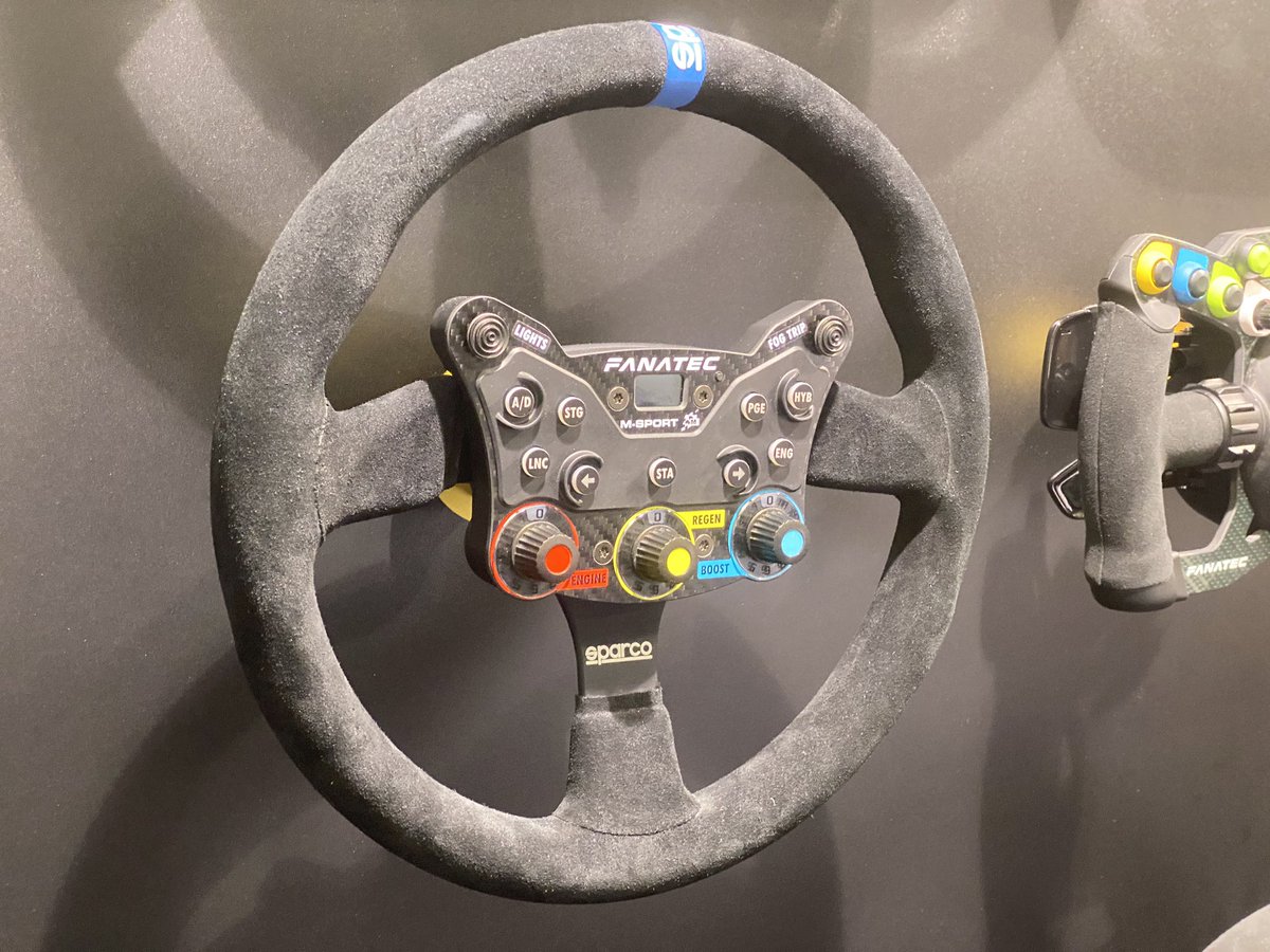ldusoswa's tweet photo. It is the year of the steering wheels here at @SimRacingExpo. #simracing #simcore #fanatec #cubecontrols #ascher #simagic #moza #orouge https://t.co/qoBDs4IvOE