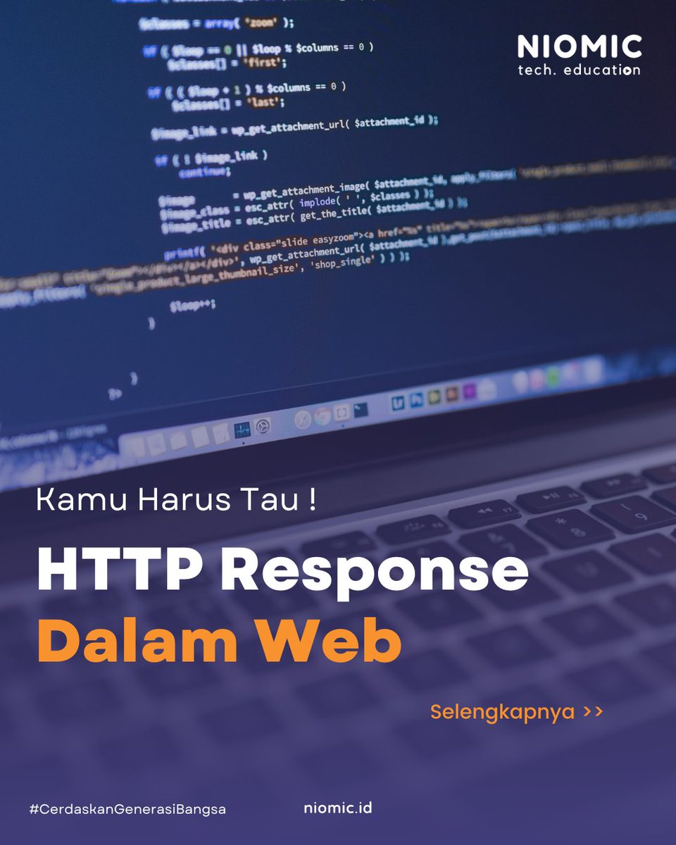 niomicID's tweet photo. HTTP Response ? π€π€
.
.
.
#niomic #cerdaskangenerasibangsa #technology #facts #developer #programming #programmerindonesia #belajarprogramming #programmer #tech #http https://t.co/xjLW3uBBbu