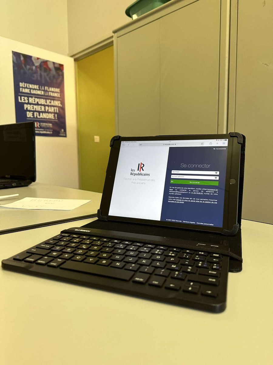 LRFlandreMarit's tweet photo. 🇫🇷 Élection du Président des Républicains 

Depuis hier soir, le bureau de vote de Wormhout vous accueille pour pouvoir voter et désigner notre nouveau président. Il est ouvert jusqu’à la fin du scrutin, à 18 heures. #circo5914 https://t.co/vVlQ0jhaiO
