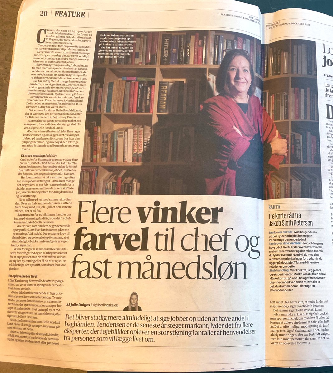 jak_sloth's tweet photo. Flere tager en karrierepause. Eller drømmer om at gøre det. Det mærker vi i @djoef i karriererådgivning. Mange ønsker at sammensætte et #multifaseliv, hvor de fx tager orlov eller efteruddanner sig eller rejser. Strukturerne på arbejdsmarkedet bør understøtte dette mere. https://t.co/aAEdk4bDAt