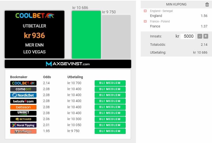CoolbetGames's tweet image. Dobling av pengene? 👀💶

✔️ ❤️
✔️ Resultat i begge kamper

🇫🇷 Frankrike - Polen 🇮🇩 16:00
🏴󠁧󠁢󠁥󠁮󠁧󠁿 England - Senegal 🇸🇳 20:00

Oddsbonus til alle med treff 🤑

#Qatar2022 #sjekkoddsen