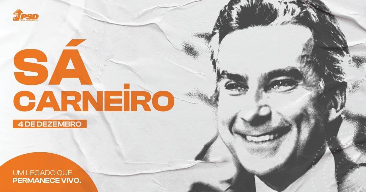 mgracacarvalho's tweet photo. Em representação do @ifsacarneiro, estarei hoje 4 de dezembro nas cerimónias em memória de Francisco Sá Carneiro, Adelino Amaro da Costa e acompanhantes:
- às 17.30 em #Camarate - às 19h00 na Missa na Basílica da Estrela
@ppdpsd
@psdparleuropeu https://t.co/JD9zoW1P4y