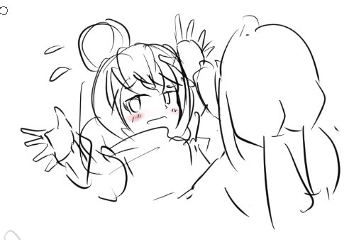 キャラ同士の絡みみたいな絵描いたこと無い 