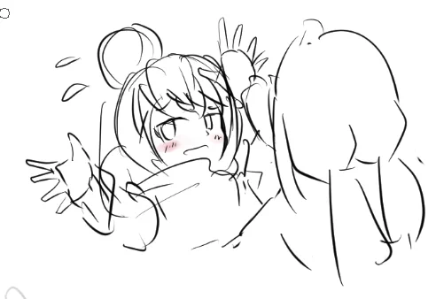 キャラ同士の絡みみたいな絵描いたこと無い 