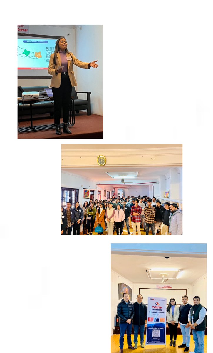 A glimpse of the Program Launching Event of the Youth in Policy and Governance(YPG) Fellowship happened on 2nd December 2022 at Reader’s Corner Pokhara. 

Apply for the fellowship by clicking the link given below: 

bit.ly/3AWOT3m

Stay tuned for more program updates!