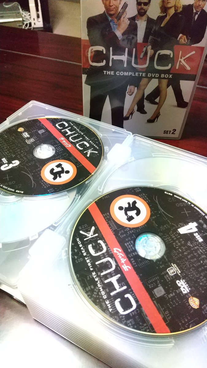 ta_mayou's tweet photo. γγ£γγ― season1ο½5 DVD45ζγ»γγγε±γγΎγγοΌ
γγγ§U-NEXTγ§ι
δΏ‘η΅δΊγγ¦γε€§δΈε€«γ
#nbcchuck https://t.co/rMNWWHcu4V