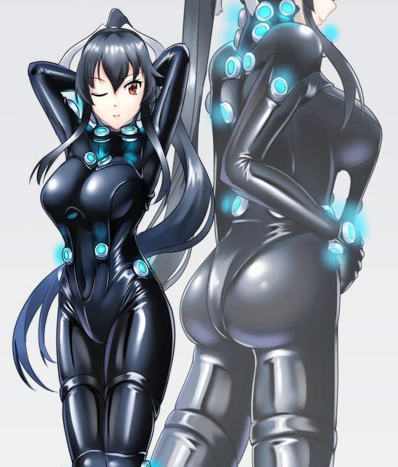 #今年もあと1ヶ月になりましたが画力がどうなったか見てみましょう 
←年明け 今月→
ガンツスーツに始まりガンツスーツに終わる一年だった。 