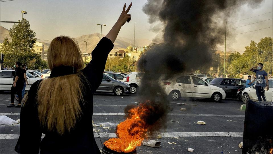Forbes's tweet photo. After Months Of Anti-Government Protests Iran Abolishes Morality Police And Mulls Changes To Mandatory Hijab Law https://t.co/nX3khuOsxR https://t.co/CsPNFpr4ug