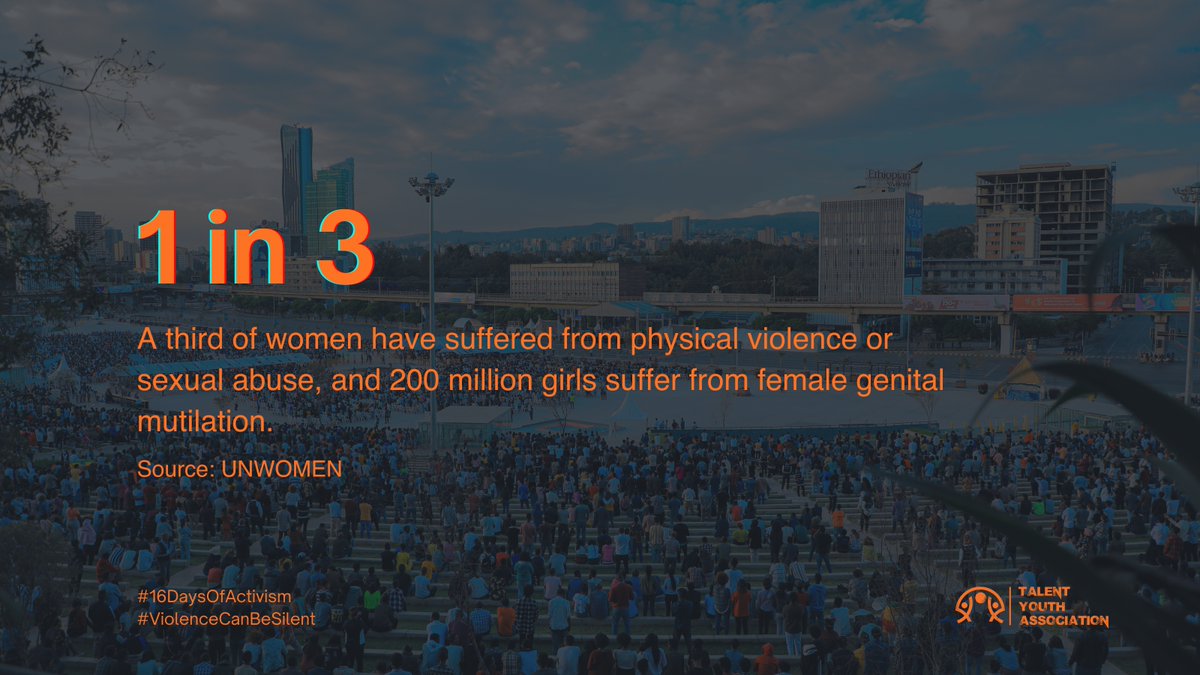 1 in 3 #women around the world are subjected to gender-based violence in their lifetime. That’s 1 in 3, meaning that likely you or someone you know - a colleague, friend, neighbour, sister, daughter or even partner - has experienced #GBV.

#ViolenceCanBeSilent #16Days