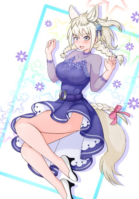 サラブレッドしろげちゃんパーティードレス | おあうぐ #pixiv https://t.co/RUhaf8ne4o 
https://t.co/miZCvcLUKk 