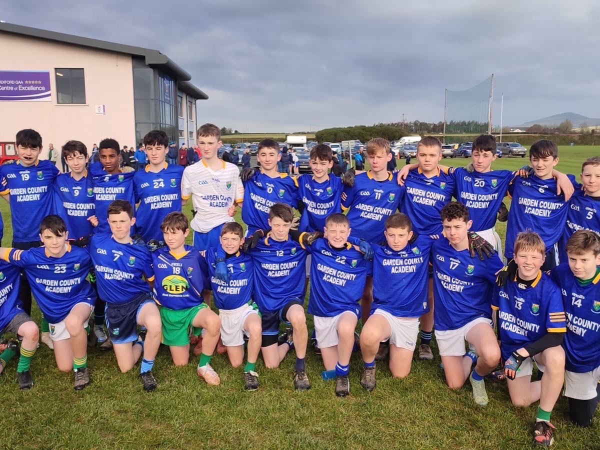 wicklowgaa's tweet photo. The Wicklow U13 Rising Star footballers had their 1st match, it was away against Wexford in the Wexford Centre of Excellence in Ferns yesterday. We had 4 teams playing, a great experience for all the lads to play in their county jersey. #OfficialWicklowGAA https://t.co/xhLPhZMHRu