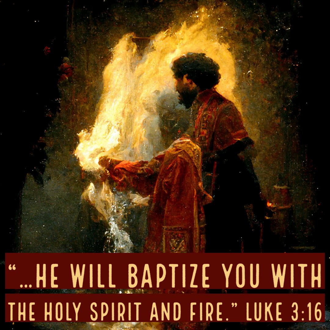 Pocket Share Jesus on X: &ldquo;“…He will baptize you with the Holy 