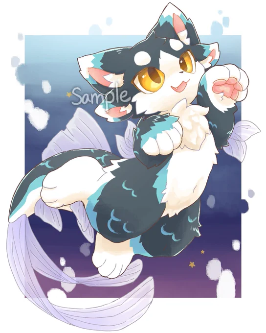 Thank you for skeb commission!(大変お待たせしました…!) 