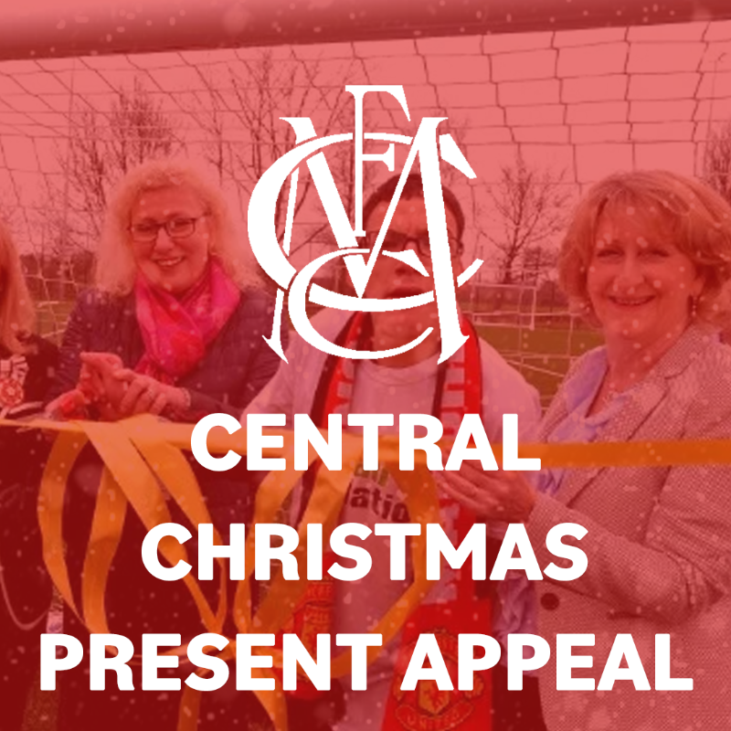 mcrcentralfc's tweet photo. Central 🤝 @seashelltrust

This Christmas, Central is raising funds to donate presents to residents of the Seashells Trust 🎁

An amazing school helping some truly incredible young people  🤍🖤

Find out more 👇

#WeAreCentral | @THEMCRFL