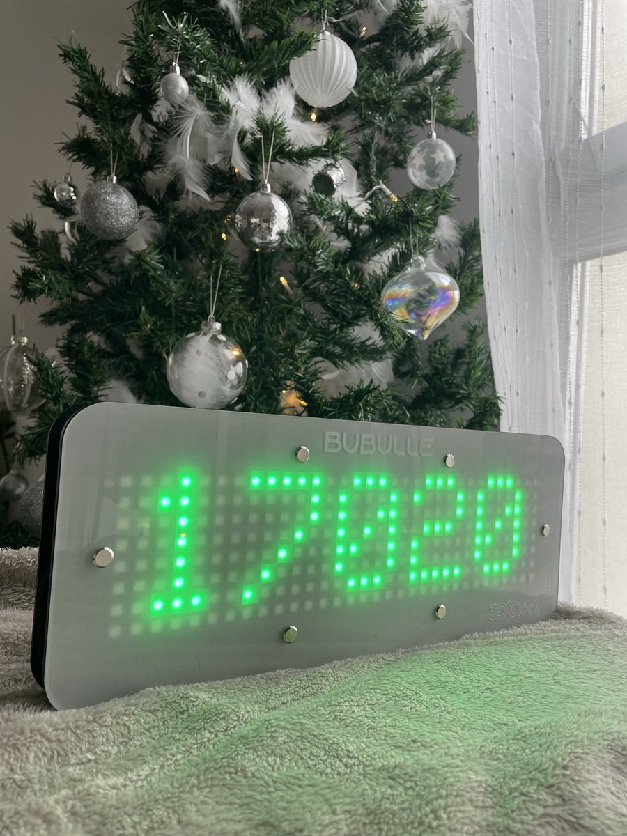BubulleCrypto's tweet image. Trop hâte de la recevoir 😍

#Crypto3D #3DClock code promo BUBULLE