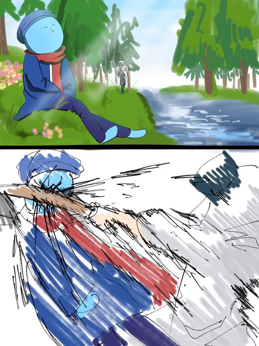 #い・らくすと
人狼RPGより
ネケメ襲来 