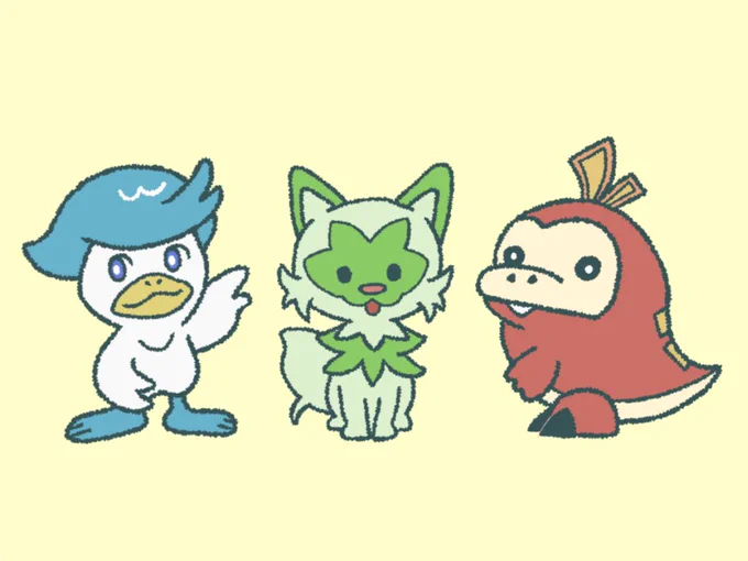 ポケモンSVらくがき 