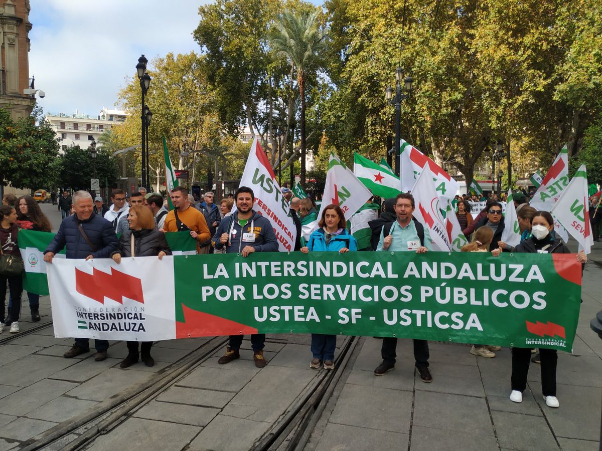 Por nuestra #EducaciónPública, por un futuro de justicia y dignidad para nuestra tierra. Sea por  #Andalucía libre, los pueblos y la Humanidad
