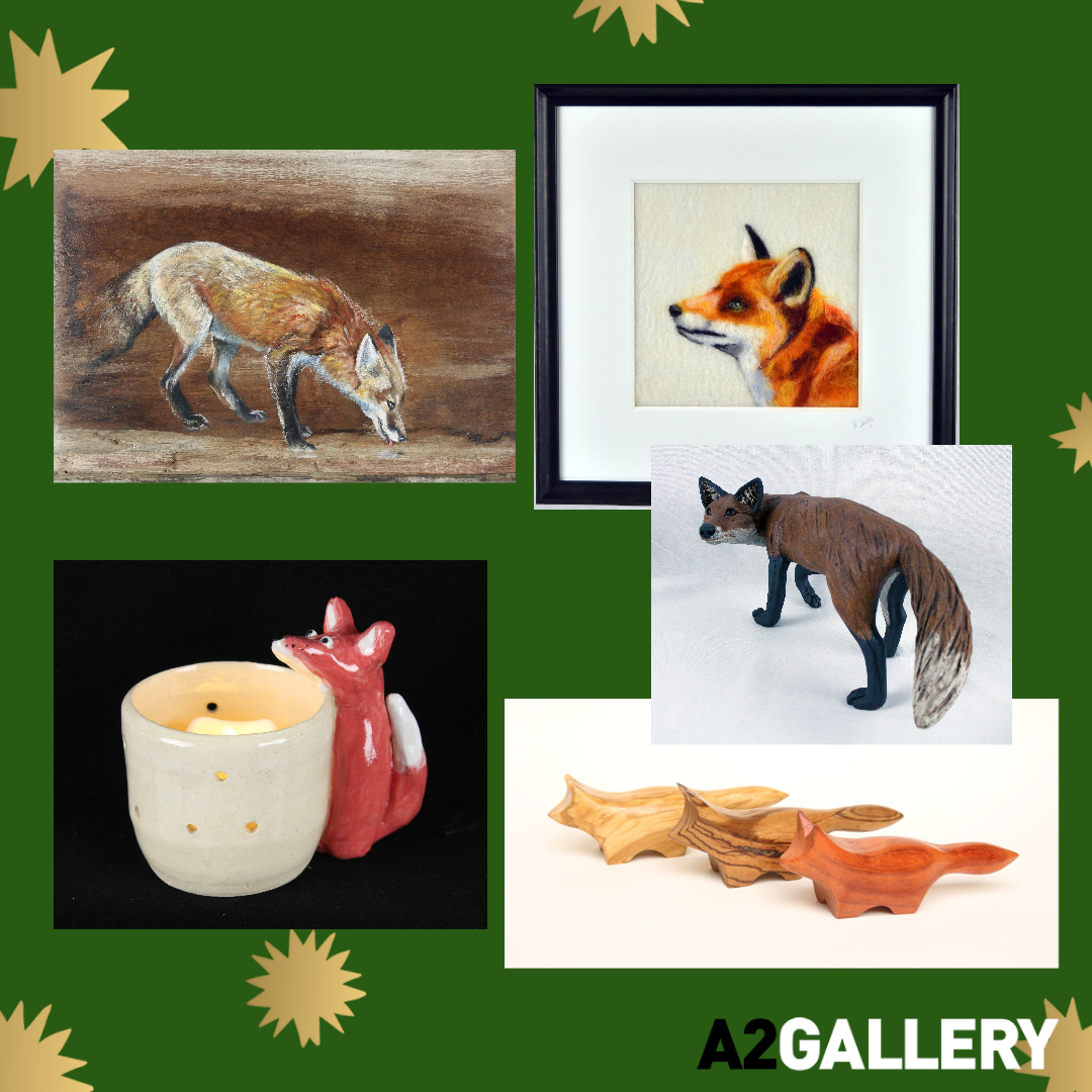 Day 4. A feast of festive foxes!

Artwork by Tanya Hinton, Maxine Shattock, Firestone Studios, Pippa Hill and Derek Smith. #foxesofinstagram #fox #foxes #foxoftheday #ukwildlife #artgallery #shopsmall #shoplocal