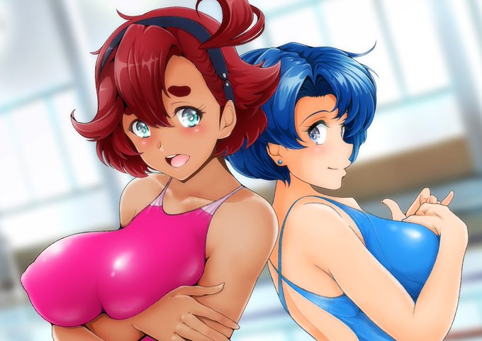 wマーキュリーちゃん差分なのぜ。 