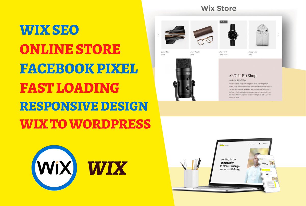 test Twitter Media - Wix is a popular CMS for making a Website. It is a mobile friendly CMS. We can make any type of Website with Wix.
If you need any Wix related services, you can contact me:) contact.habibcoder@gmail.com
or visit here: https://t.co/x2NaS3I1lz
#wix #wixexpert #wixwebsite #wixdev https://t.co/zoZJhhA9QN