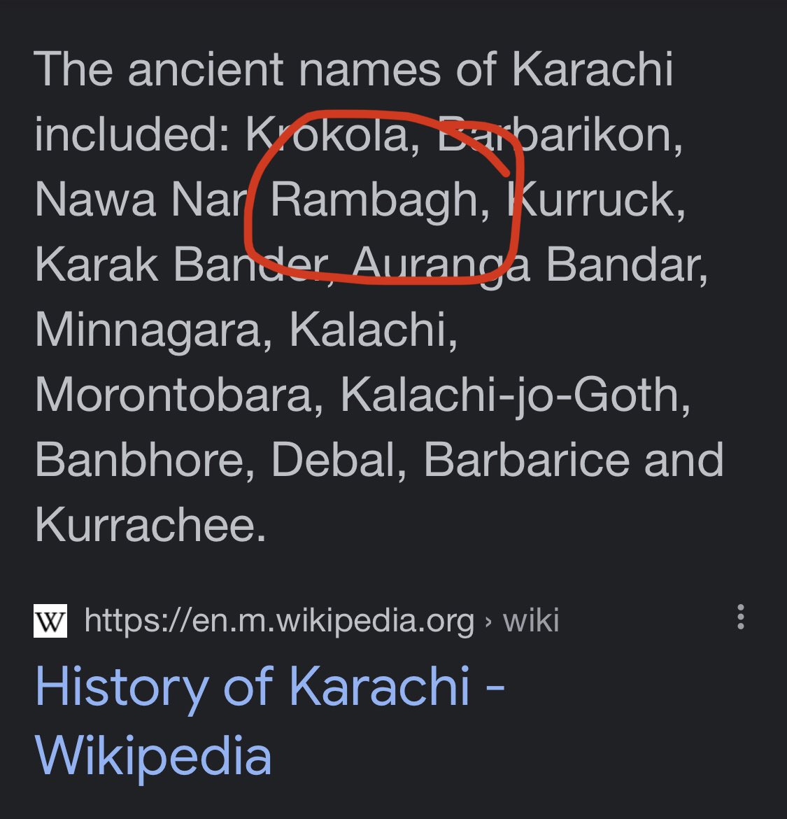 They have an assortment of ancient names to choose from. #HelloPakistan‼️