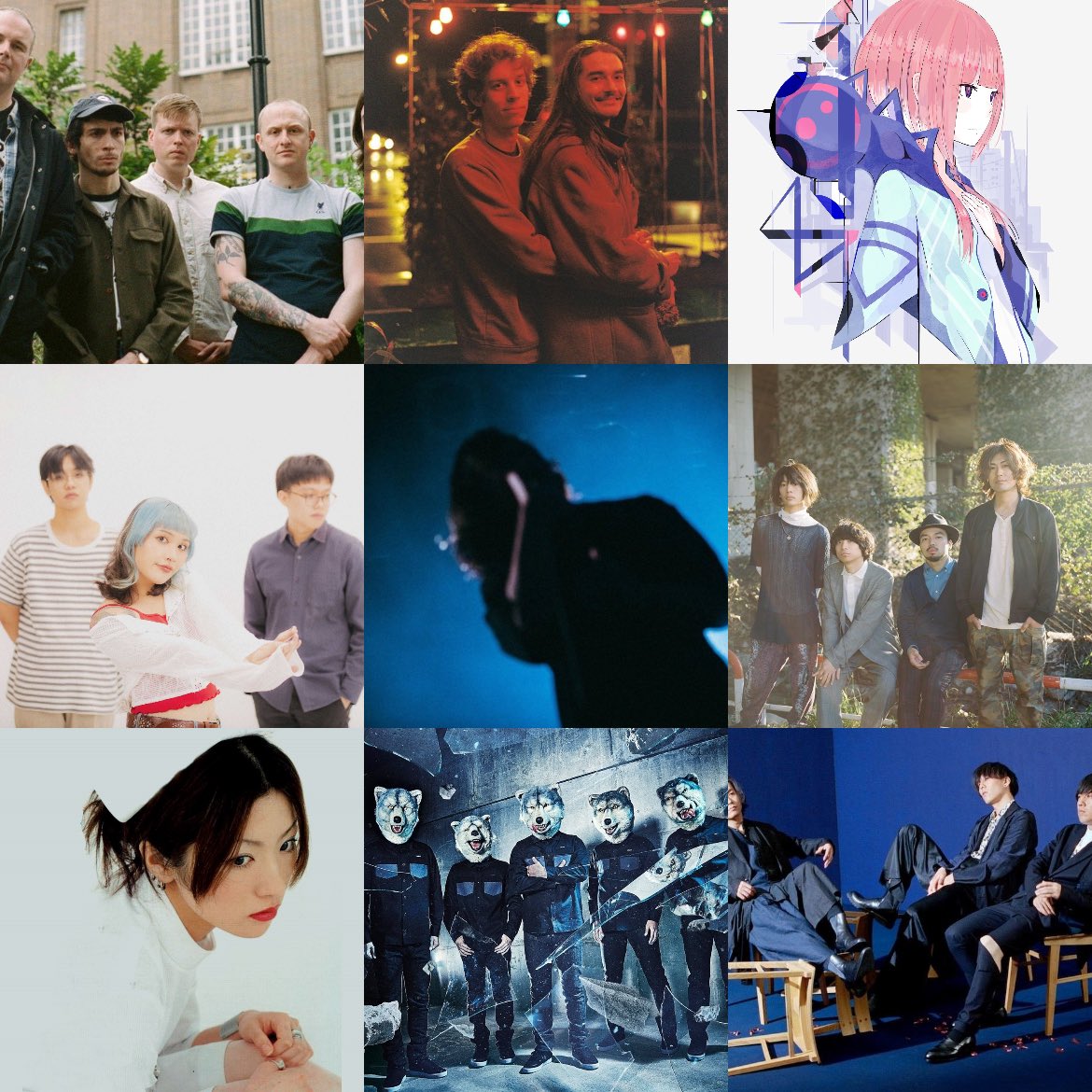 ystk's tweet image. #weeklyartist
1. #TheChisel : 25 
2. #TheObsessives : 24 
3. #花譜 : 21 
4. #Sobs : 20 
5. #泣き虫 : 20 
6. #クリープハイプ : 15 
7. #椎名林檎 : 15 
8. #MANWITHAMISSION : 14 
9. #RADWIMPS : 14 
10. #KingGnu : 13