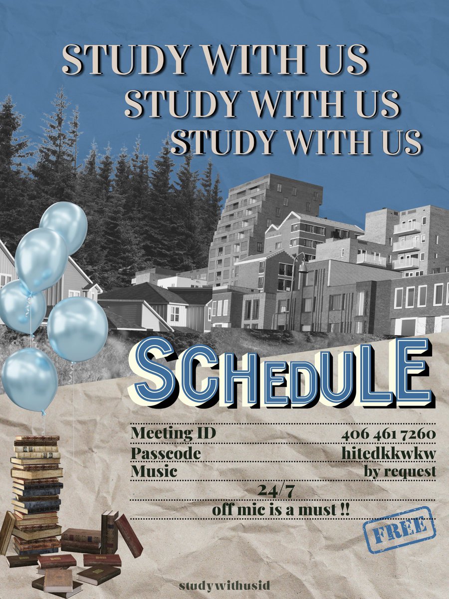 Study With Us! tweet media