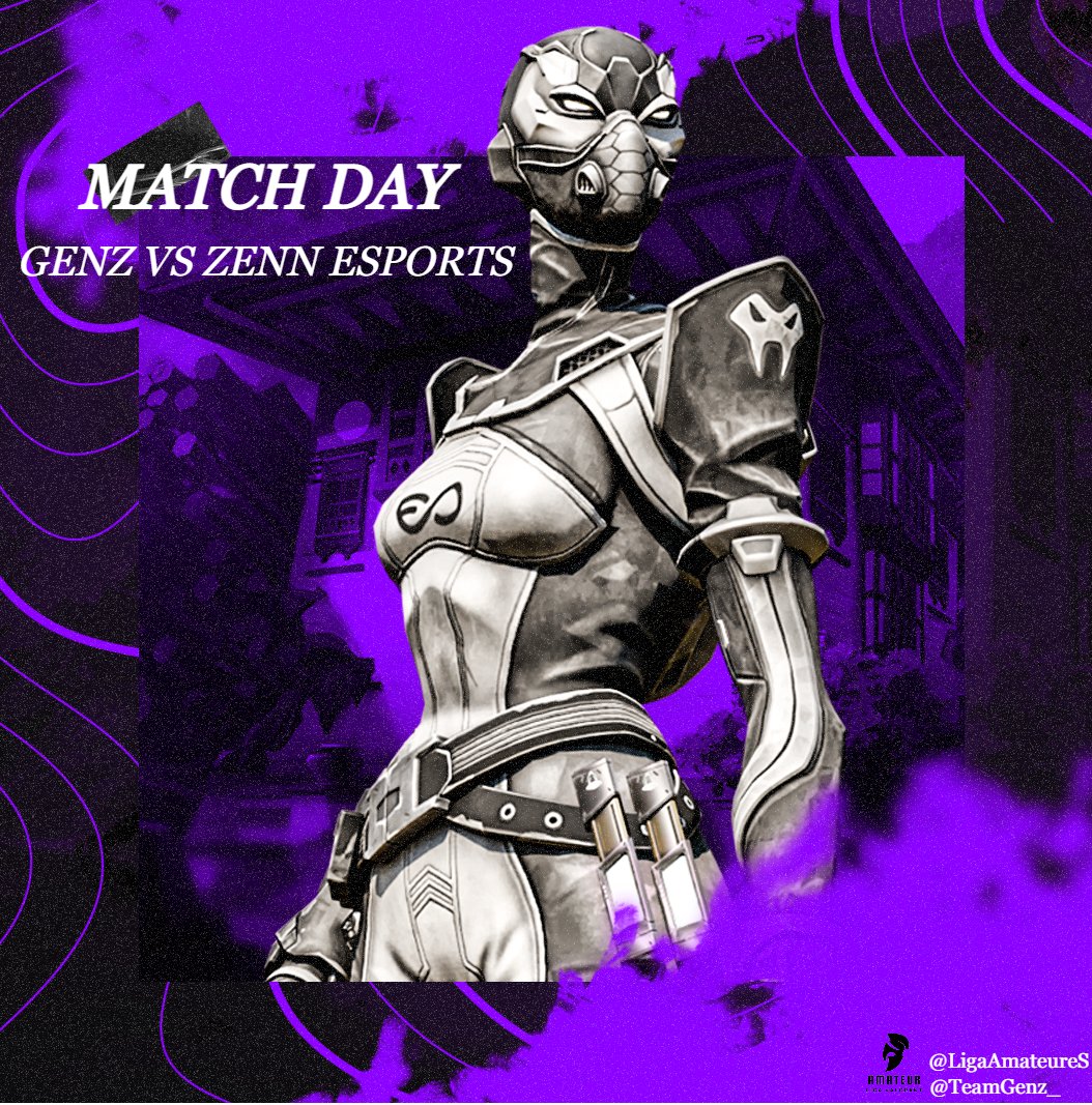 #MATCHDAY | #VALORANT 

🏆 @LigaAmateureS 
⏰ 19:00 (MADRID, ESPAÑA)
🆚@ZennSports